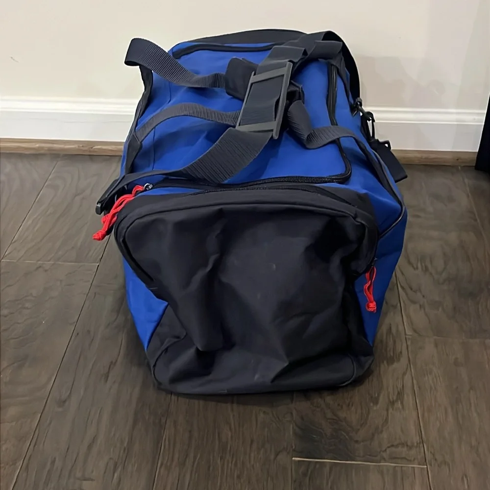 Polo Sport Ralph Lauren Vintage Duffel Duffle Bag Travel Gym blue 90s